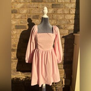 Forever 21 Pink Backless Dress